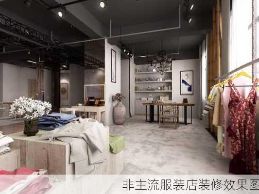 非主流服装店装修效果图