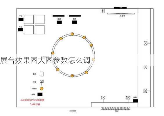 展台效果图大图参数怎么调