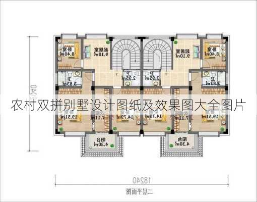 农村双拼别墅设计图纸及效果图大全图片