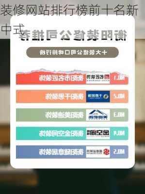 装修网站排行榜前十名新中式