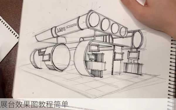 展台效果图教程简单