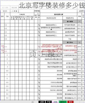 北京写字楼装修多少钱