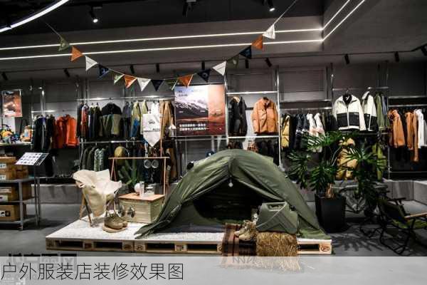 户外服装店装修效果图